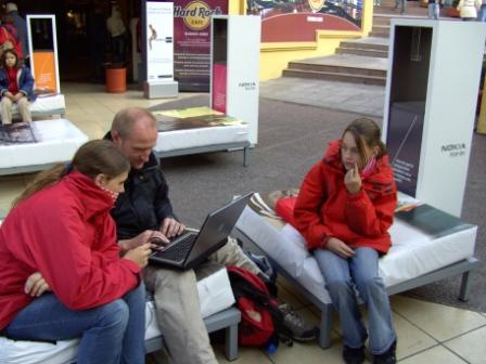 WiFi berall: Hier mitten in B.A.